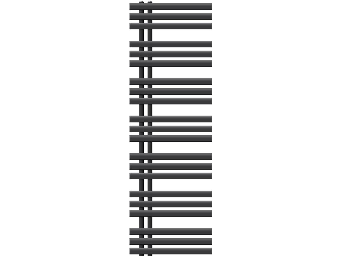 Radiador de Banho ECD Antracite (Aço - 50 x 160 x 3 cm)