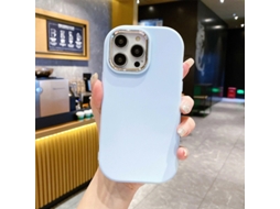 2 Capas Para Iphone 17, Modelo Metal Thick Girl, Modelo Simple Silicone.