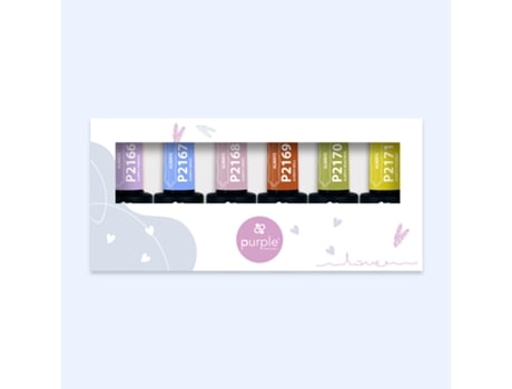 Verniz Gel Purple Caixa Coleção Always 6uni.