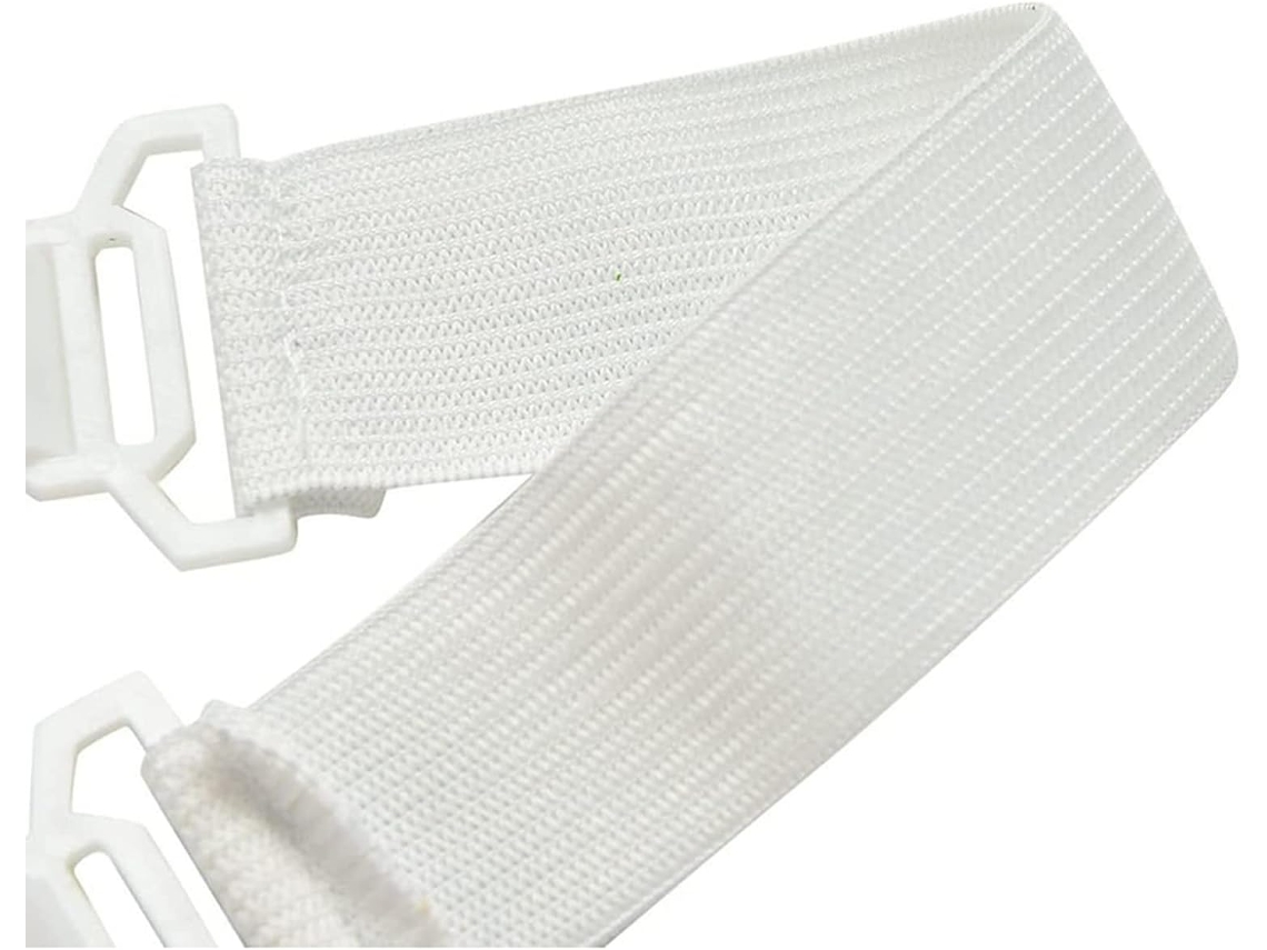Conjunto De 4 Tiras Para Lençóis, Prendedores Elásticos Ajustáveis Para Lençóis, Clipes Resistentes Para Colchões, Tiras