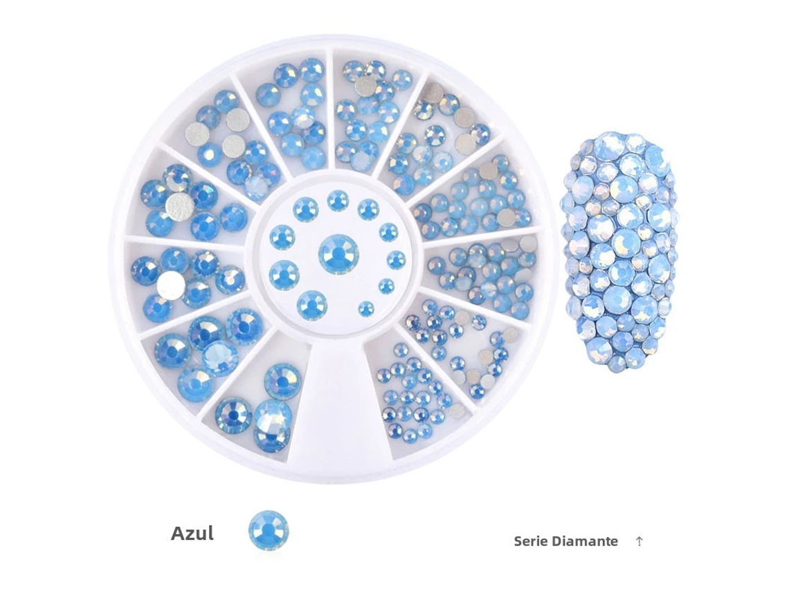 Acessórios para Unhas Decoradas com Strass, Cristais e Aplicações de Strass. MDUG