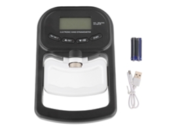 Dinamômetro Digital de Força de Grip, Com Display LCD, Alta Precisão, 180kg, Para Treinamento Esportivo Preto S/MARCA
