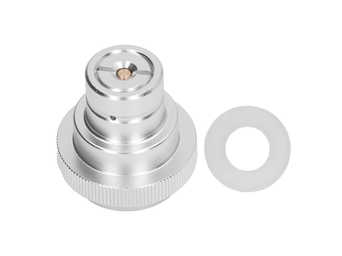 Adaptador de Água com Gás Cilindro Terra Duo Prata