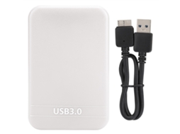 Gabinete para disco rígido portátil Golden Light (ultrafino, interface USB 3.0)