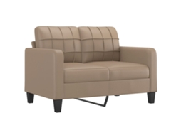 2-seater Sofa, 2-seater Sofas Vidaxl Marrom Couro (n/a)