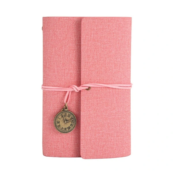 Caderno De Folhas Soltas Rosa