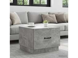 Vidaxl Mesa De Centro Cinzento Cimento 49 X 50 X 37 Cm