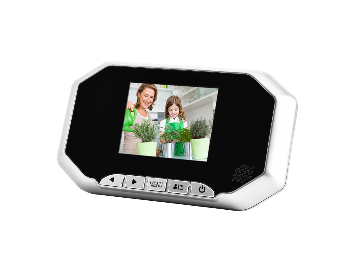 Campainha Eletrônica De Olho Mágico De Porta Yb-30bhd (tela Colorida De 3,0 Polegadas, Display Hd, Função De Visão Noturna)