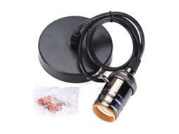 Laxiscreed Base De Lâmpada Retro E27 Com Interruptor De Cobre Sólido, Ideal Para Projetos Diy