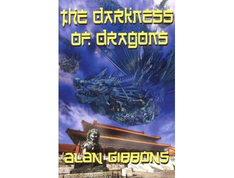 Livro the darkness of dragons de alan gibbons (inglês)