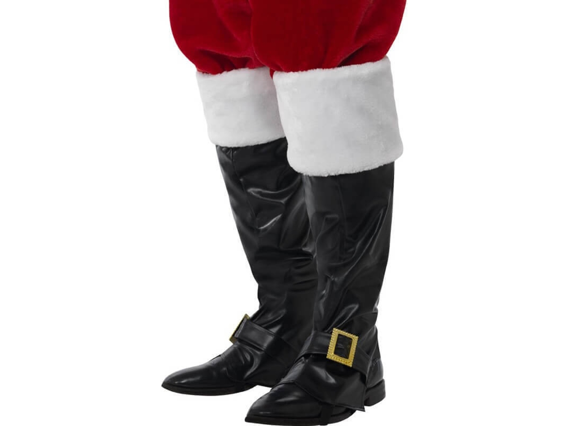 Cobre Botas DISFRAZZES Preto De Pai Natal