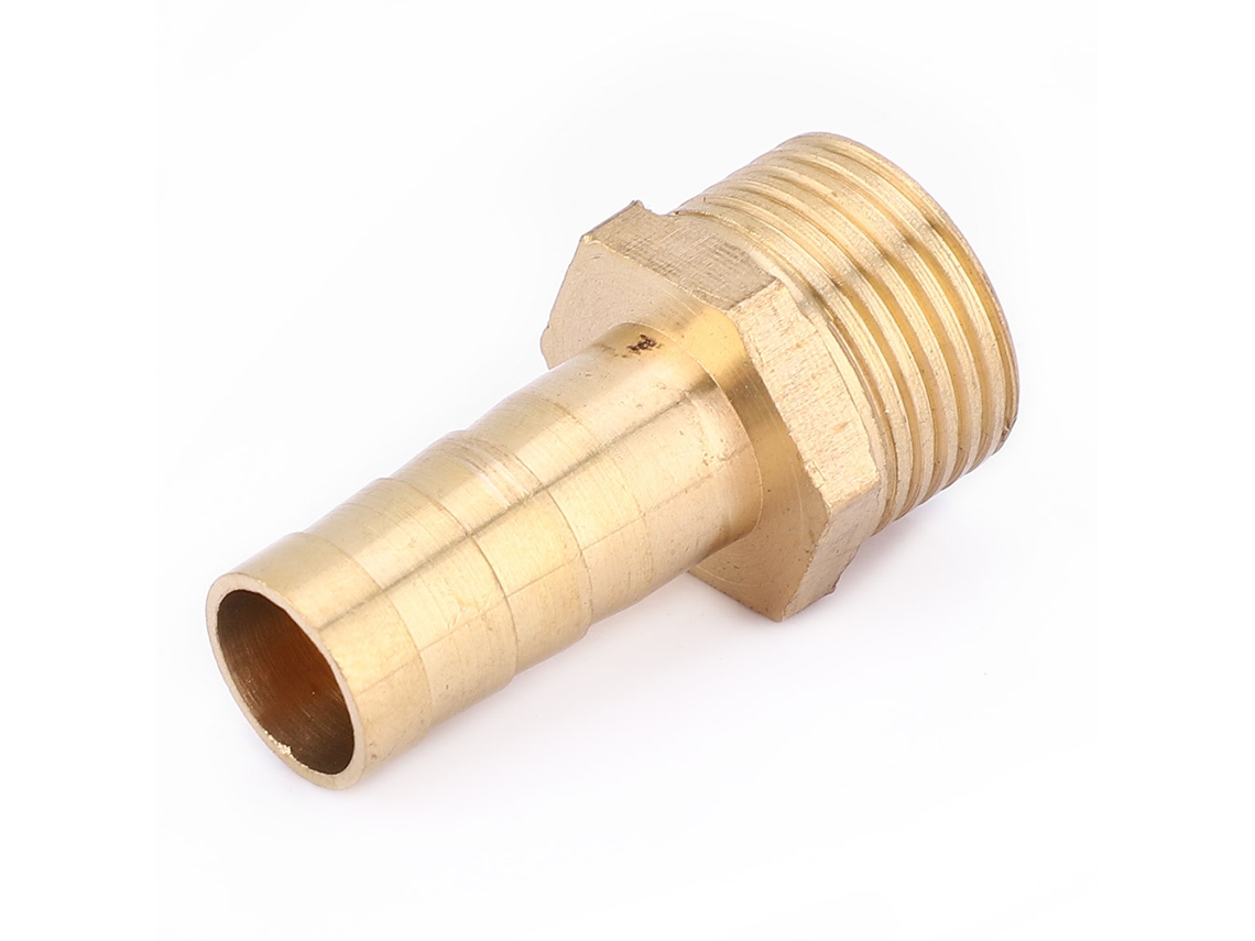 Conector Rosca Macho G3/8 Latão 10mm 5un