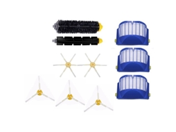 Acessório para Aspiradores IROBOT I Roomba 600 Series 610 620 625 630 650 Bristle&Flexible Beater 3-Armed Filters 10 un