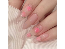 Unhas Postiças De Comprimento Médio Prensadas Em Unhas Unhas Postiças De Caixão Unhas Postiças De Cobertura Completa -St-03 ZMDECQNA