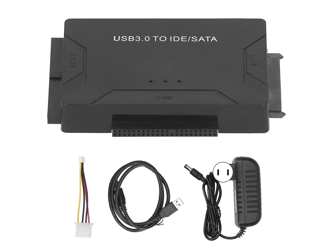 2026conversor Usb 3.0 Para Ide Sata Adaptador De Disco Rígido Externo Kit Cabo 2,5/3,5 Polegadas Plug Us 100-240v