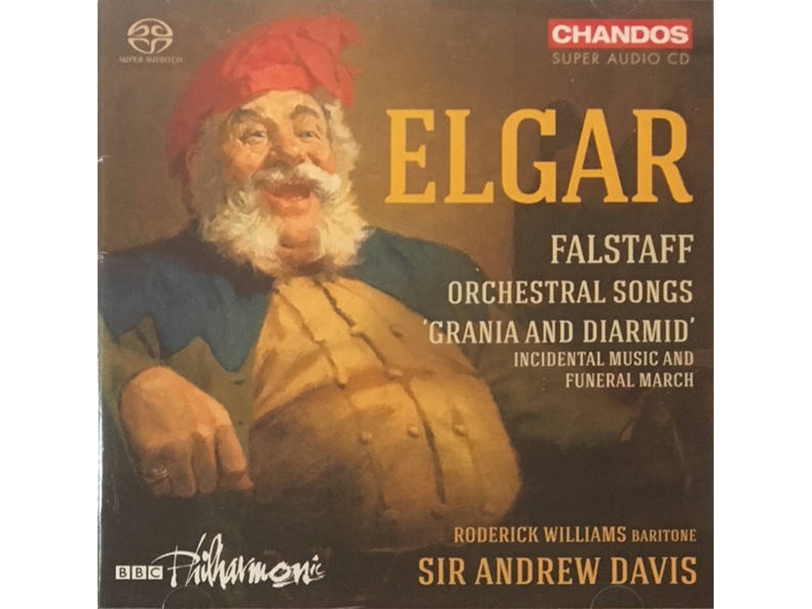CD Elgar, Sir Andrew Davis, Roderick Williams , BBC Philharmonic - Falstaff (1CDs)