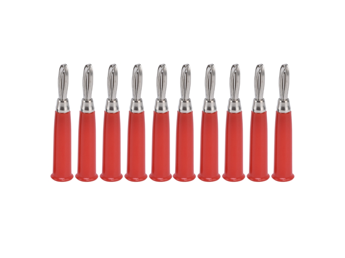 Laxiscreed Conectores Banana Para Altifalantes Com Contactos De Cobre 4mm De Alta Qualidade