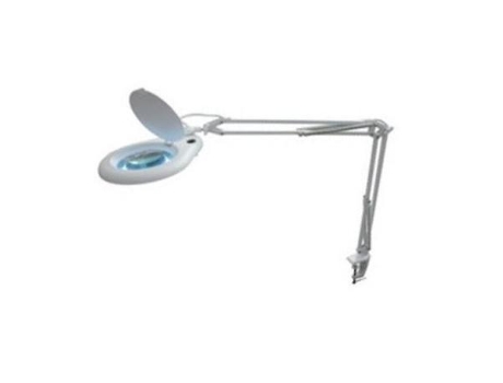 Lupa mordaza brazo articulado luz led 3a