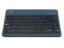 MOBILIS 001284 Teclado Móvel Azul Bluetooth Azerty Francês