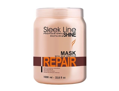 STAPIZ Sleek Line Repair Mask with silk mask for damaged hair 1000ml