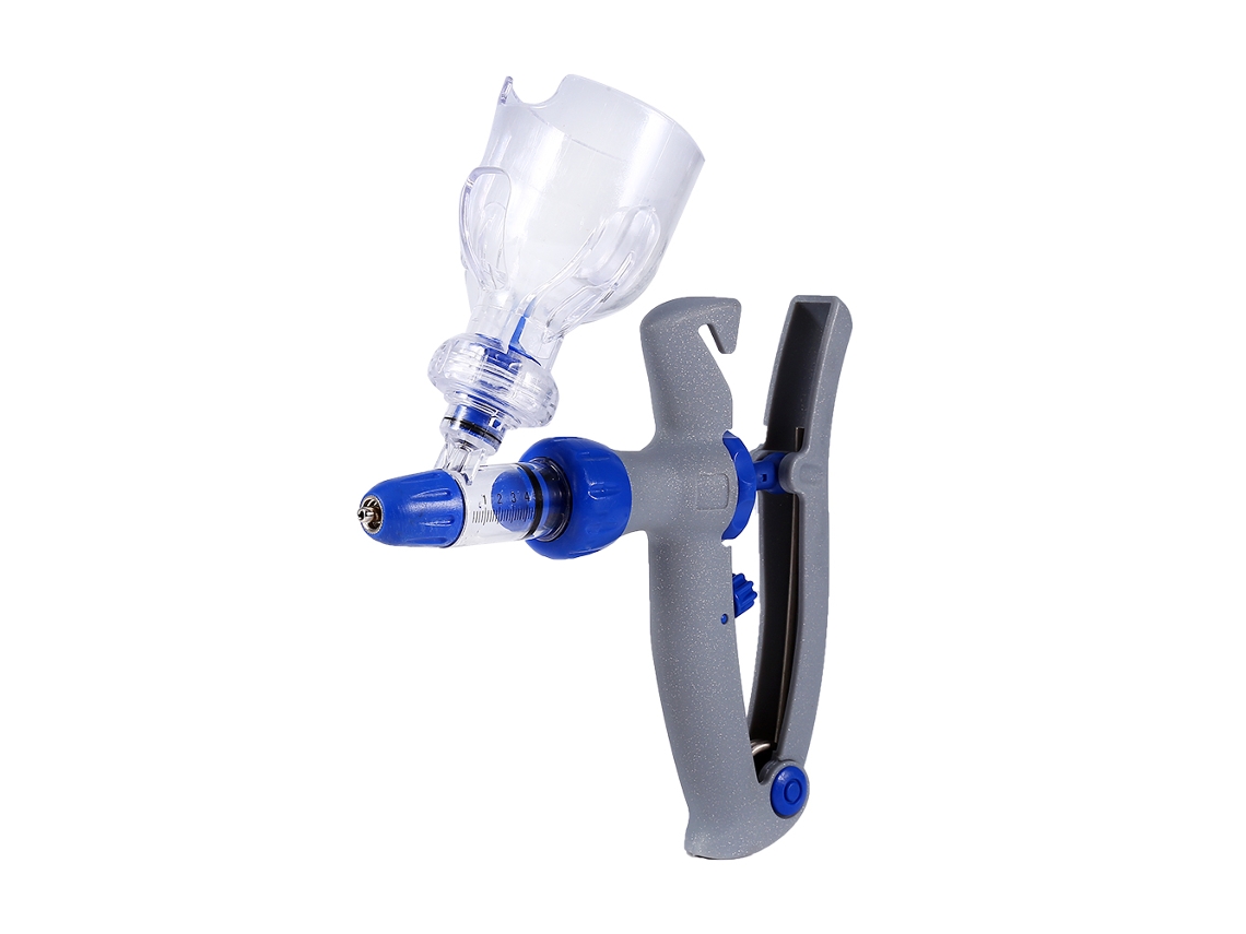 Jeringa Automática De Recarga Para Veterinária 5ml Reutilizável Para Gado Bovino Galinhas Ovelhas Porcos Animais