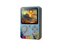 G5 Retro Handheld Game Player 3.0 Polegadas Controle De Jogo De Bolso Integrado 500 Jogos, Azul Ly Ebike