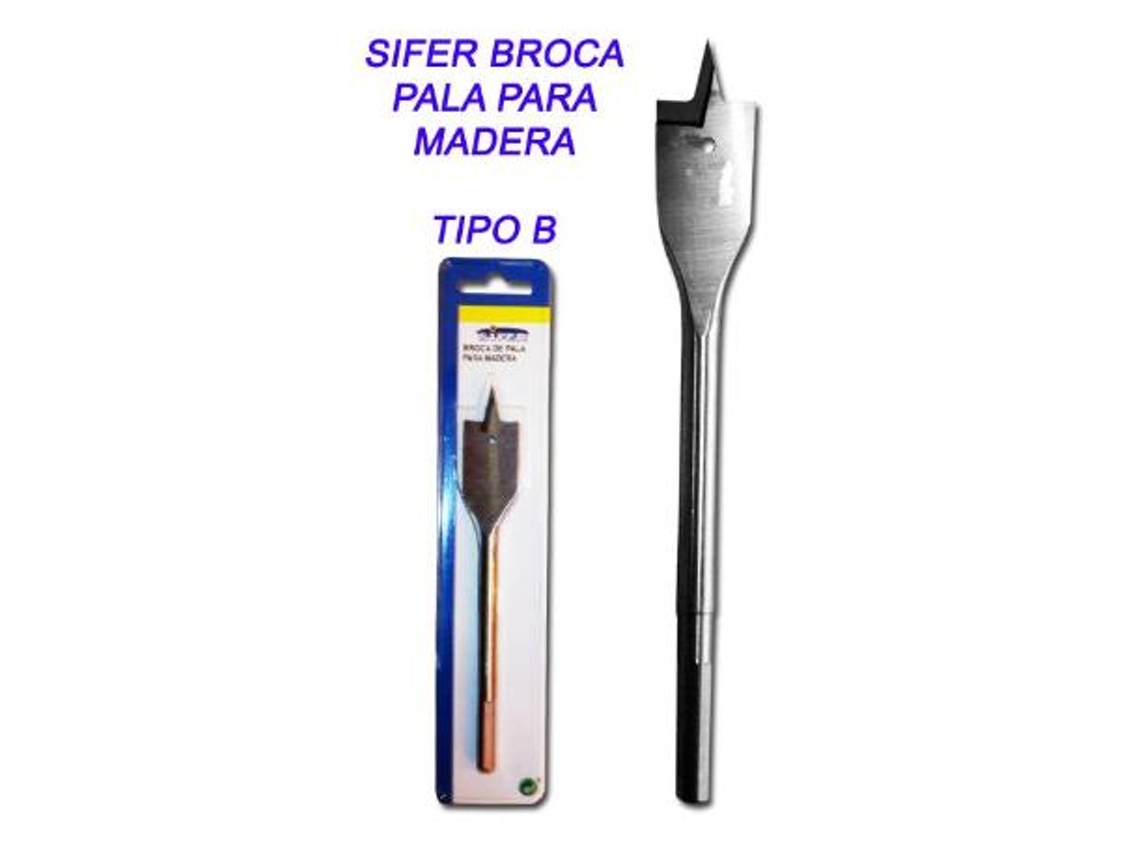 Sifer broca de pala para madera 14        tipo b