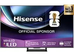 TV HISENSE 55U7Q PRO (Mini LED 165Hz - 55'' - 139 cm - 4k Ultra HD - Smart TV)