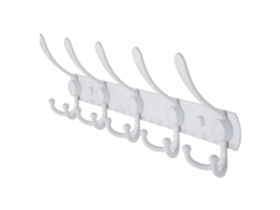 Porta Chapéu De Parede Com 5 Ganchos Aço Inoxidável Robusto Para Roupas,toalhas,bolsas E Roupões,ideal Para Entrada E Banheiro Btforus