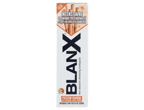 Pasta de dente clareadora para remoção de manchas, 75ml Blanx