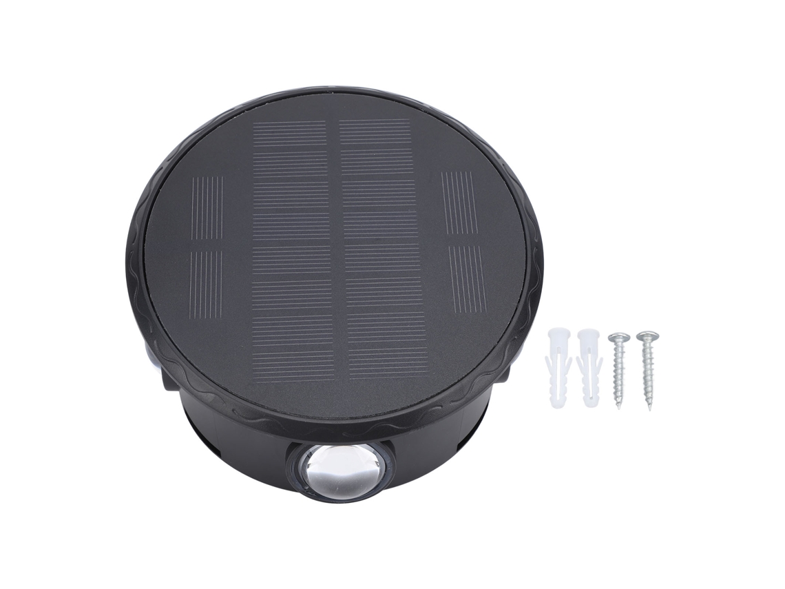 2026 luz Solar de Parede Exterior com Luz para Cima e para Baixo para Pátio Portão Frontal Jardim Resistente Ao Clima Led Decorativa