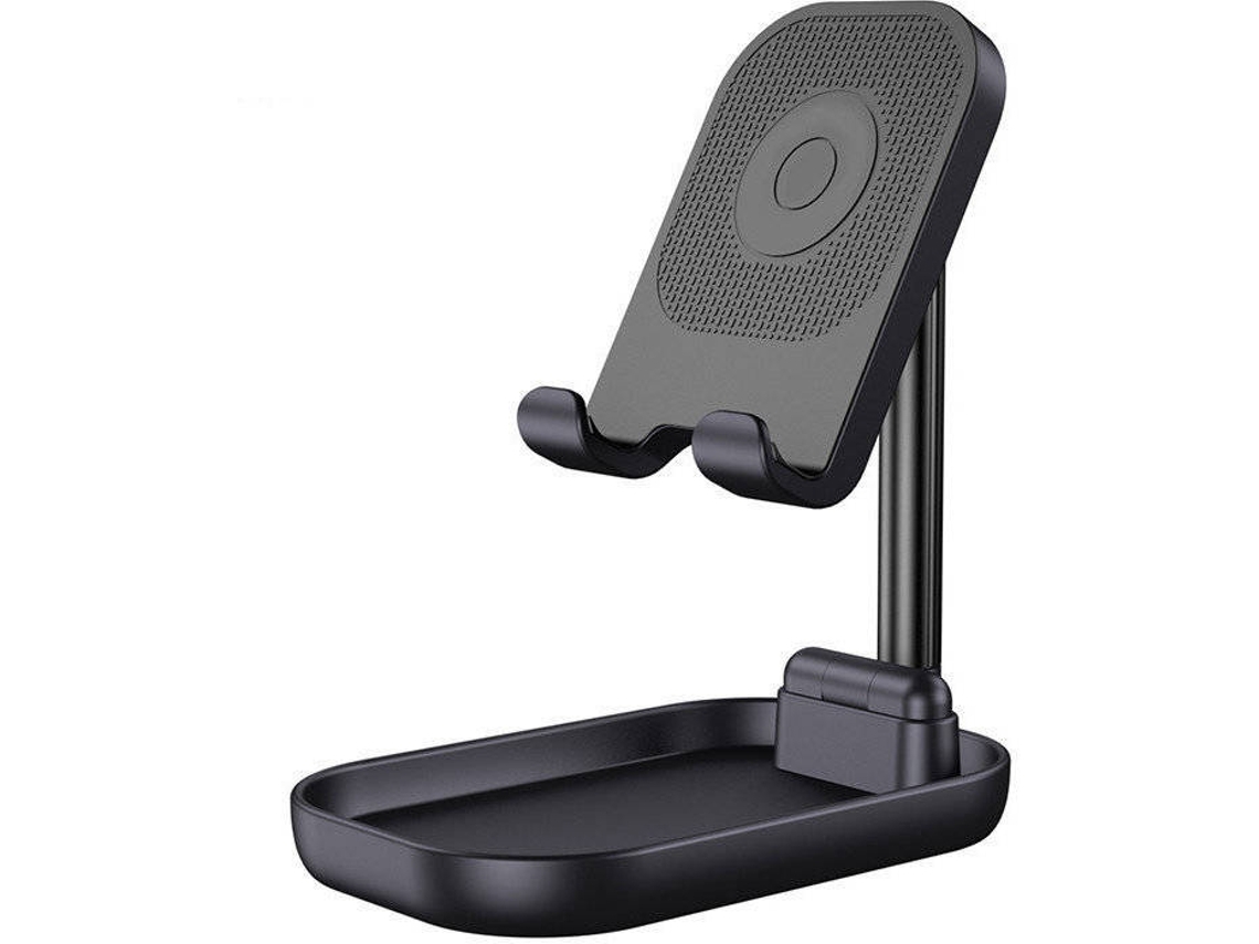 Estação de Carregamento Sem Rápido Dobrável Ângulo Altura para iPhone XR/11 Pro Max/11 YIZHOOD Preto