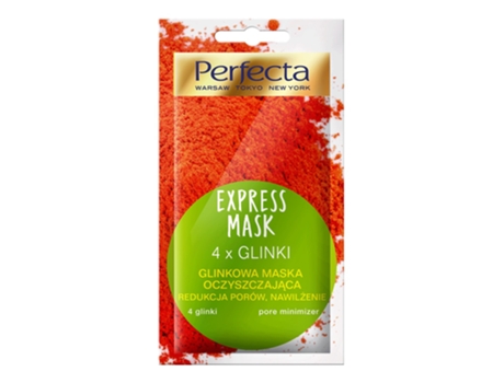 Máscara Facial Express Perfecta Com Algas Marinhas, 8ml