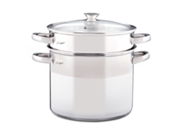 Casserola Lamart Ltss2417 Aço Inoxidável 24 Cm Compatível Com Todos Os Fogos