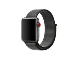 Pulseira de nylon preta Gift4me para Apple Watch Ultra 3
