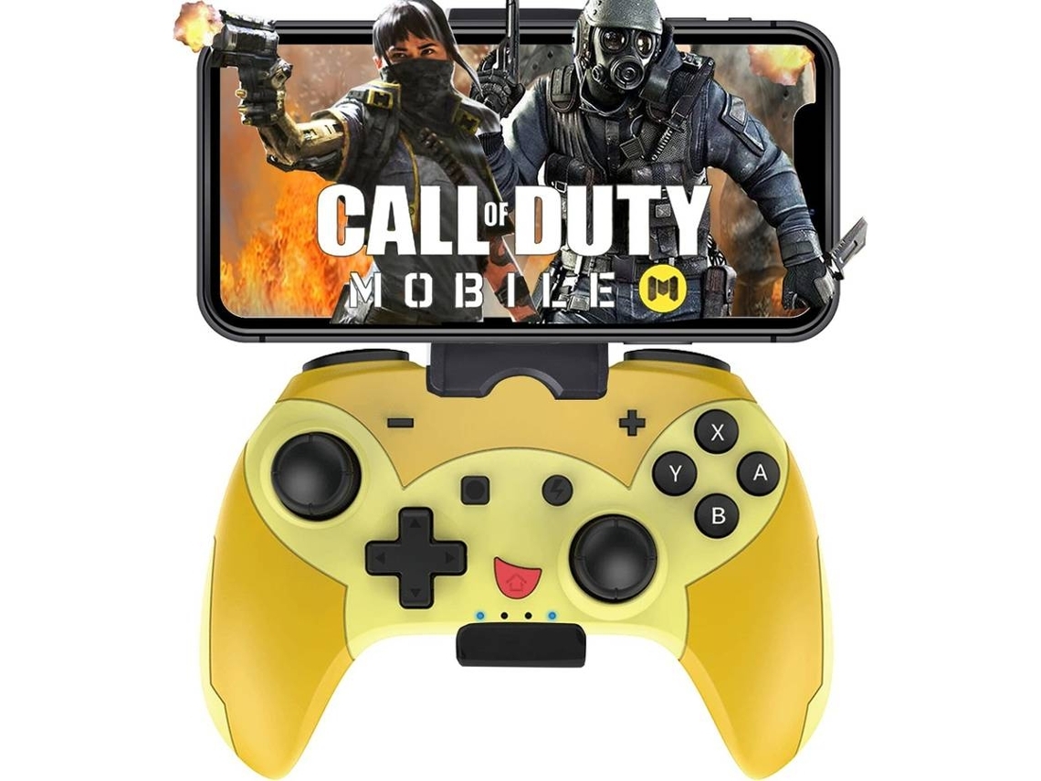 Comando Multiplataforma Ydcy Ysls601206W2 Amarelo Wireless