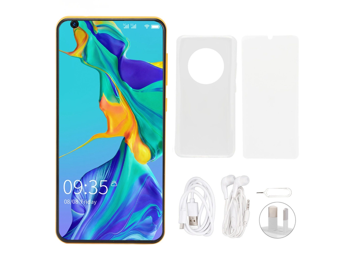 Laxiscreed Smartphone Android Com Face Unlock 6.7" Full Hd Para Uso Fácil E Seguro