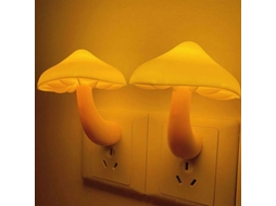 Luminária de Parede com Sensor Presença e Dois Soquetes para Luz Noturna, Ideal para Quarto Infantil BRILVIBERA