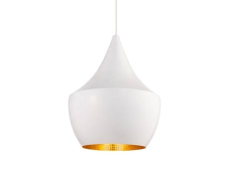 Lâmpada Pendente Branca Nórdica, Moderna E Minimalista Para Restaurante, Cafeteria, Bar E Decoração Industrial E27 Alpinaluz