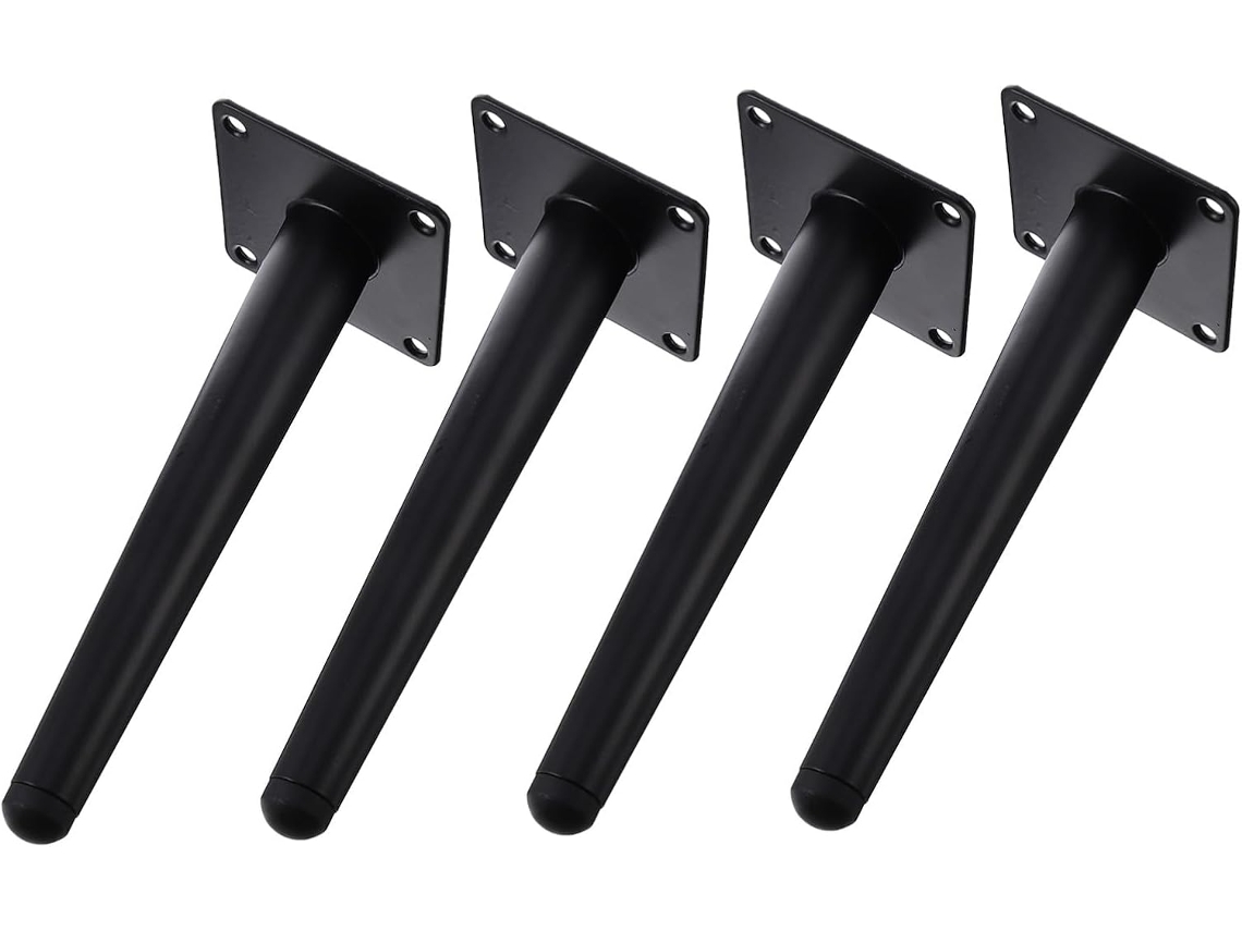 Conjunto De 4 Pés Ferro Para Sofá, Armário, Cama, Móveis, Suporte Para Mesa De Chá E Casa