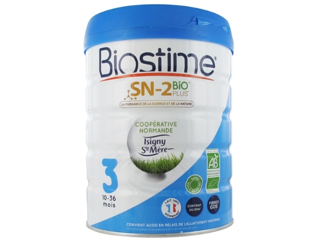 BIOSTIME Sn-2 Bio Plus 3Era Edad de 10 a 36 Meses 800 G
