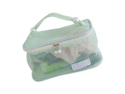 Nécessaire De Viagem Em Nylon Respirável Com Vários Compartimentos, Organizador De Cosméticos E Zíperes Resistentes. Cor Roxa. Hengjian