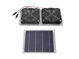 Kit De Ventilação Solar Laxiscreed Para Exaustão E Arrefecimento Ao Ar Livre