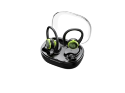 Auriculares Bluetooth True Wireless 5.3 V Visor Digital Inteligente Gancho para Ouvido Som de Alta Qualidade Redução de Ruído Chamada