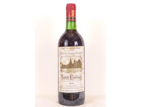 Vinho Tinto CHÂTEAU MILLERY-LAPELLETRIE 1978 (75 cl - 1 unidade)