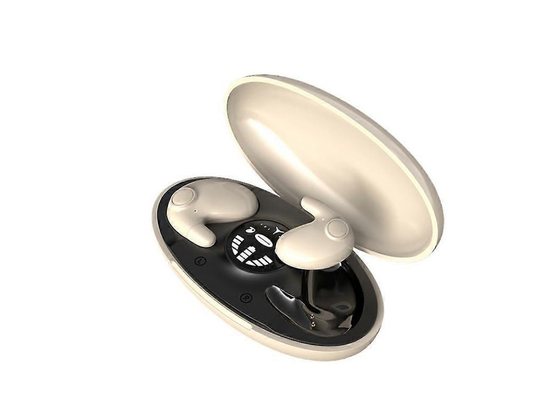 Fones de Ouvido Invisíveis YURU sem fio Bluetooth, à prova d'água IPX5, 24h, cor pele, preto, branco