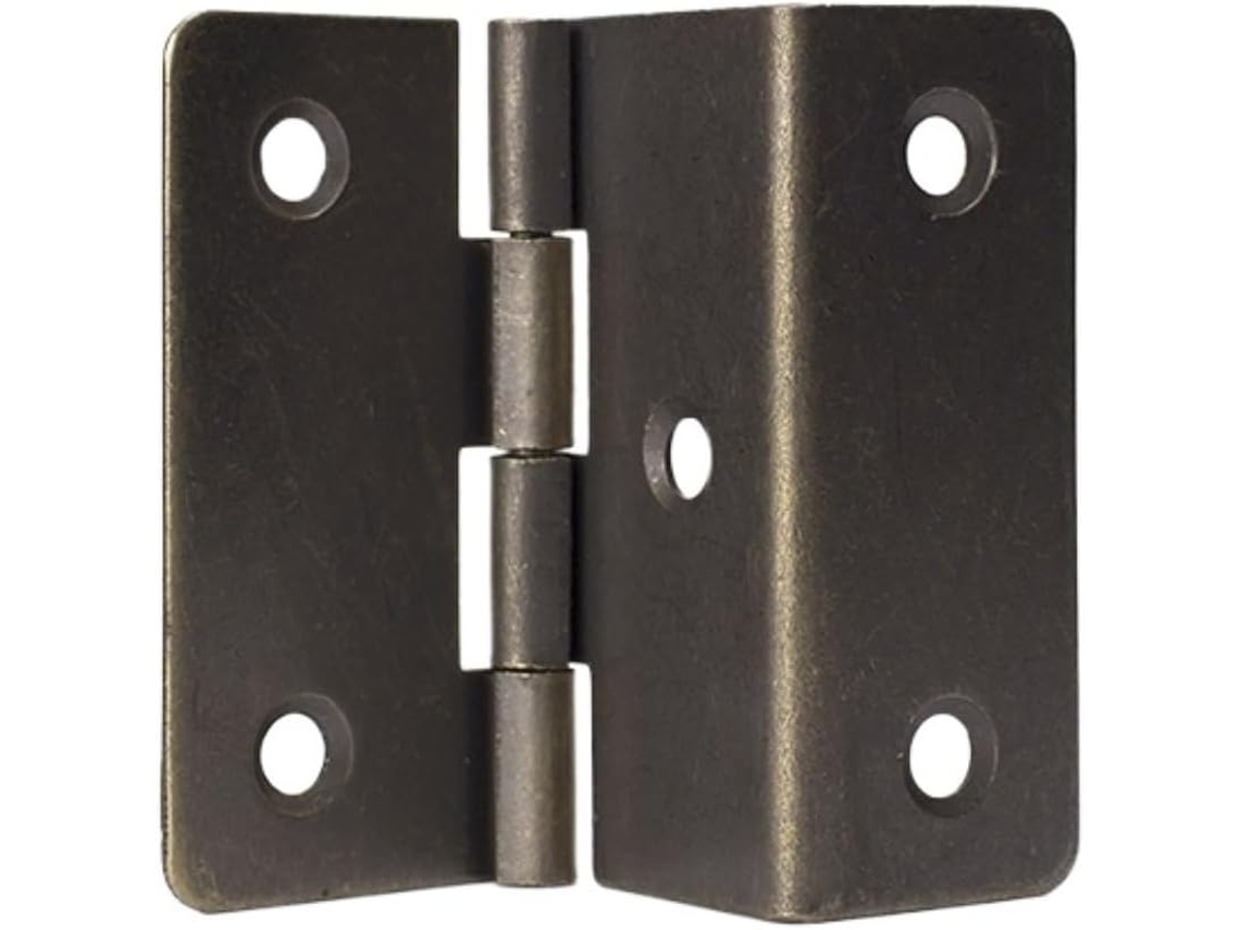 Conjunto De 4 Dobradiças Antigas Vintage Ferro 2 Polegadas Com Três Dobras E 270 Graus Para Portas Móveis, Armários De