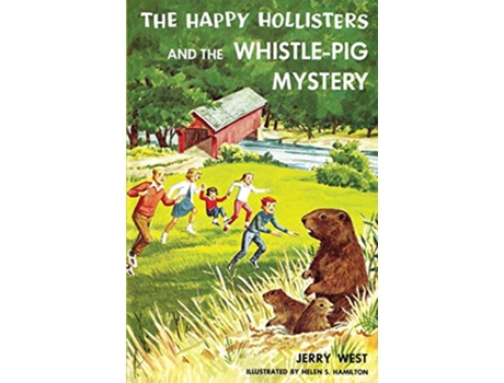 Livro The Happy Hollisters and the WhistlePig Mystery de Jerry West (Inglês)