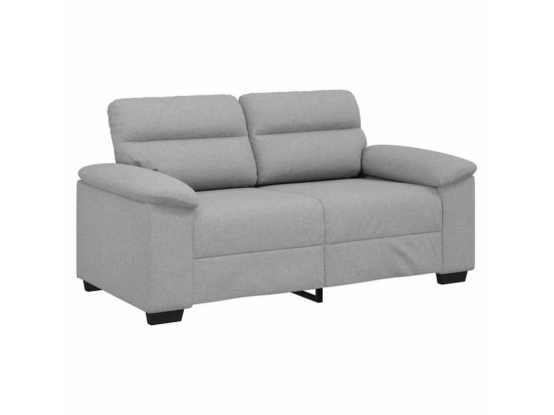 2-seater Sofa, 2-seater Sofas Vidaxl Cinzeto Tecido (n/a)