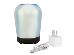 Difusor de Óleos Essenciais Ultrassônico com Luz Noturna e Humidificador 100ml LAXISCREED